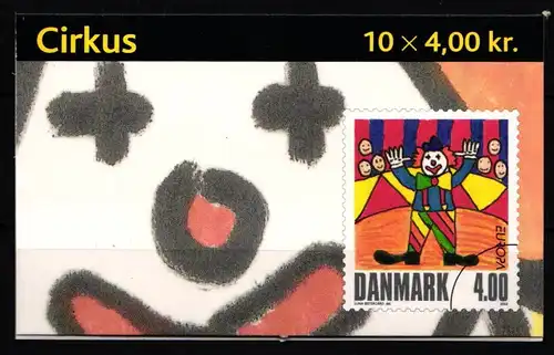 Dänemark 1310 postfrisch Markenheftchen #KH486