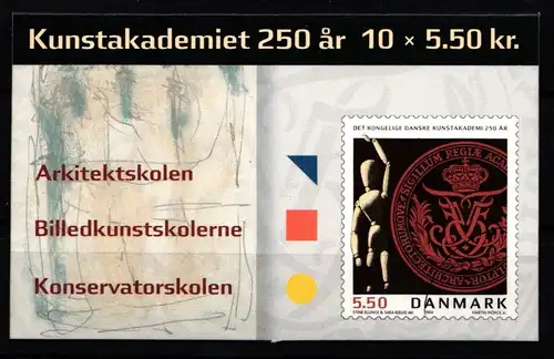 Dänemark 1368 postfrisch Markenheftchen #KH472
