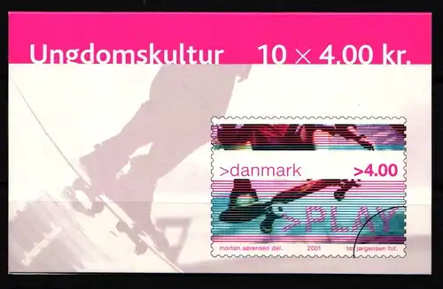 Dänemark 1281 postfrisch Markenheftchen #KH492