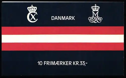 Dänemark 837 postfrisch Markenheftchen #KH567