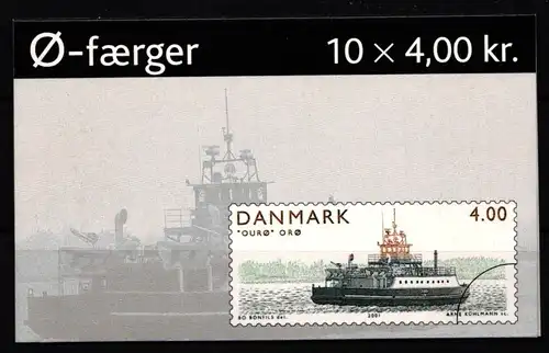 Dänemark 1292 postfrisch Markenheftchen #KH490