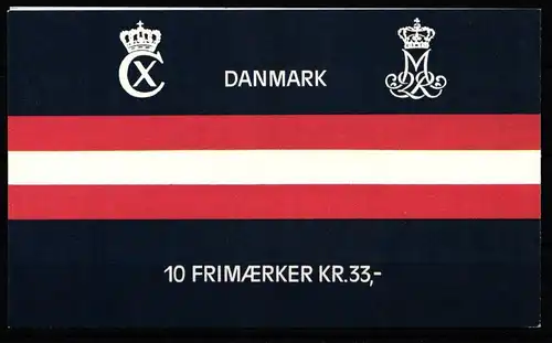 Dänemark 837 postfrisch Markenheftchen #KH566