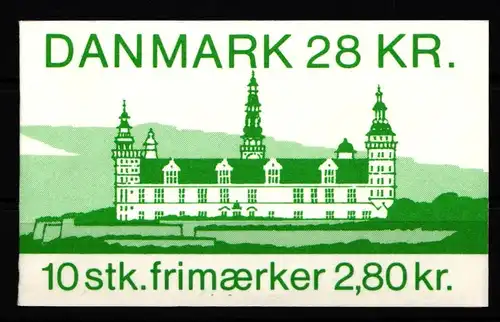 Dänemark 846 postfrisch Markenheftchen #KH562