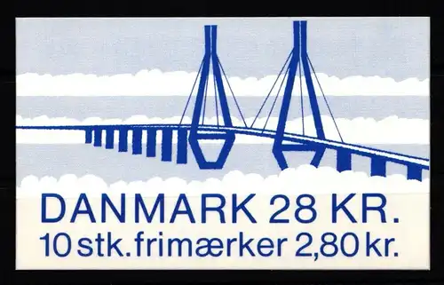 Dänemark 839 postfrisch Markenheftchen #KH569