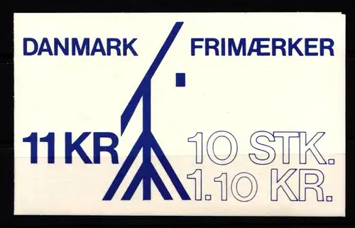 Dänemark 705 postfrisch Markenheftchen #KH591