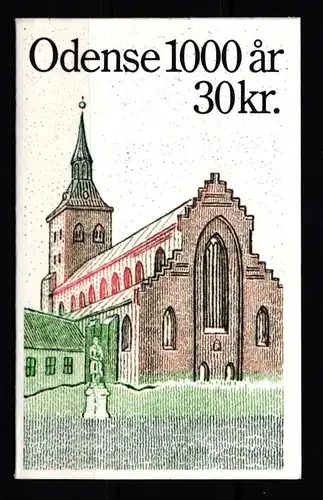 Dänemark 917 postfrisch Markenheftchen #KH556