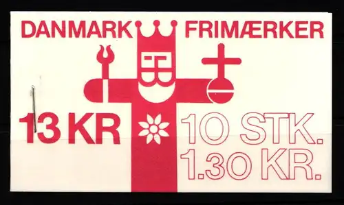 Dänemark 677 postfrisch Markenheftchen #KH597