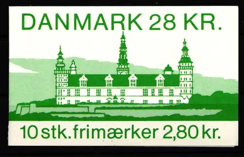 Dänemark 846 postfrisch Markenheftchen #KH563