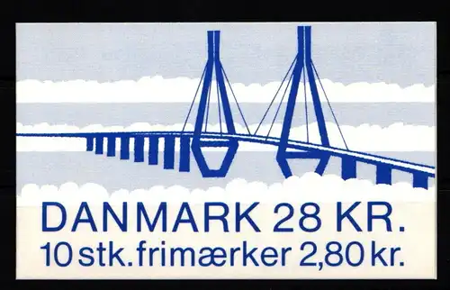 Dänemark 839 postfrisch Markenheftchen #KH568