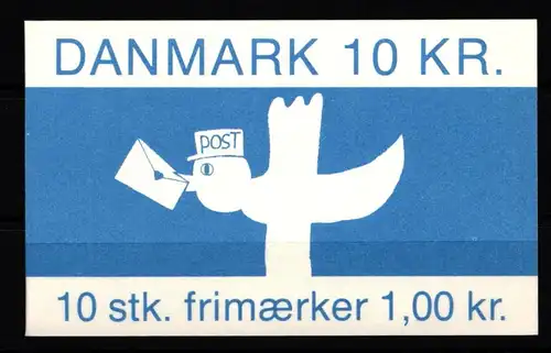 Dänemark 816 postfrisch Markenheftchen #KH572