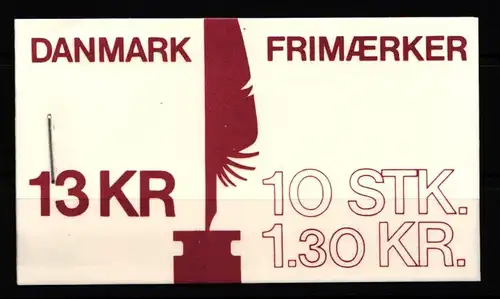 Dänemark 694 postfrisch Markenheftchen #KH592
