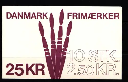 Dänemark 791 postfrisch Markenheftchen #KH578