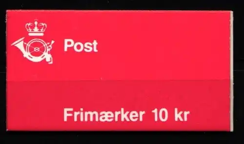 Dänemark MH 37 postfrisch Markenheftchen #KH641