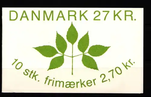 Dänemark 799 postfrisch Markenheftchen #KH576