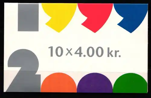 Dänemark MH 59 postfrisch Markenheftchen #KH613