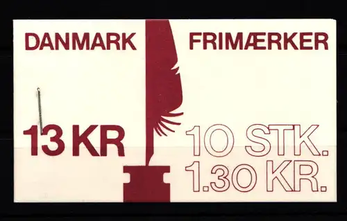 Dänemark 694 postfrisch Markenheftchen #KH593