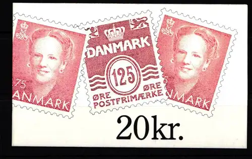 Dänemark MH 46 postfrisch Markenheftchen #KH632