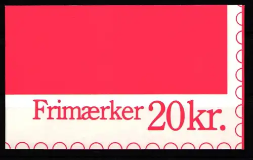 Dänemark MH 42 postfrisch Markenheftchen #KH634