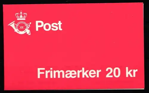 Dänemark MH 35 postfrisch Markenheftchen #KH643