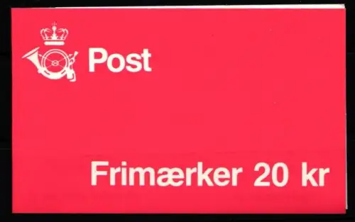 Dänemark MH 35 postfrisch Markenheftchen #KH645