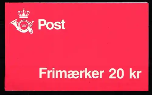 Dänemark MH 35 postfrisch Markenheftchen #KH647