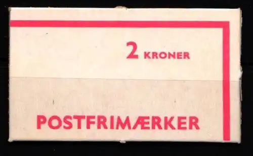 Dänemark MH 26 postfrisch Markenheftchen #KH673