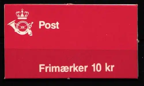 Dänemark MH 34 postfrisch Markenheftchen #KH650