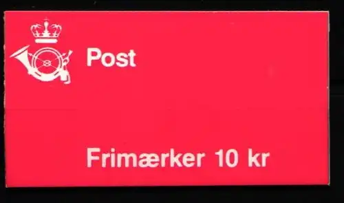 Dänemark MH 41 postfrisch Markenheftchen #KH636