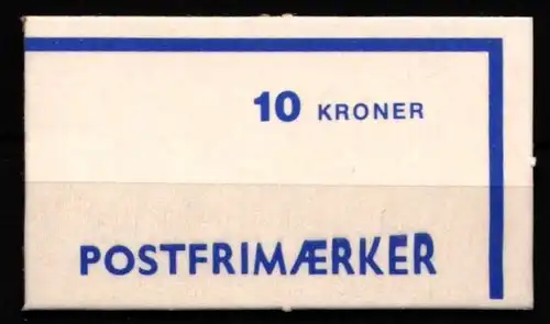 Dänemark MH 32 postfrisch Markenheftchen #KH660