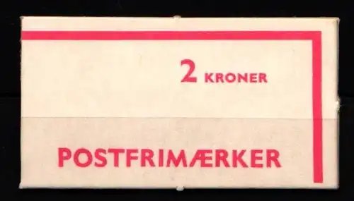 Dänemark MH 26 postfrisch Markenheftchen #KH675