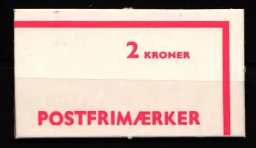 Dänemark MH 26 postfrisch Markenheftchen #KH674