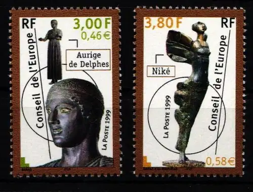 Frankreich Dienstmarken Europarat 55-56 postfrisch #KI165