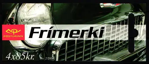 Island MH 18 postfrisch Markenheftchen #KH813