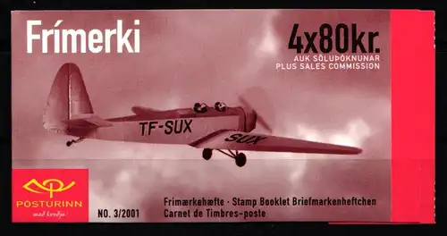 Island 980 postfrisch Markenheftchen #KH834