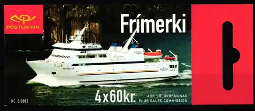 Island MH 15 postfrisch Markenheftchen #KH821