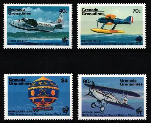 Grenada/ Grenadinen 565-568 postfrisch #KG918