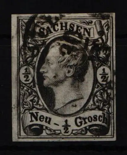 Sachsen 8 gestempelt #KI334