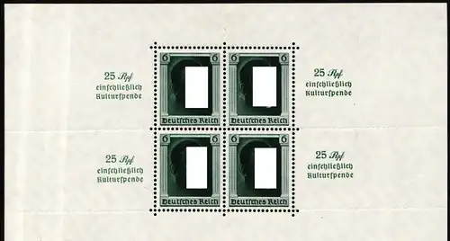 Deutsches Reich Block 9 mit Falz #KI439
