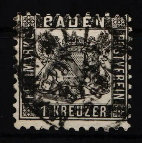 Baden 17 gestempelt #KI529