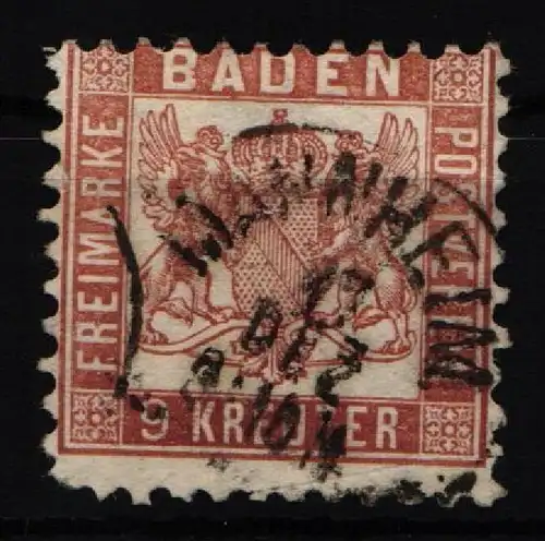 Baden 20 gestempelt #KI533