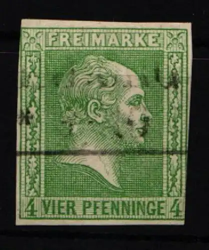 Preußen 9 gestempelt leichte Mängel berührt #KI577