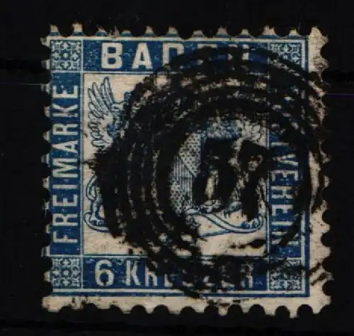 Baden 19 gestempelt #KI535