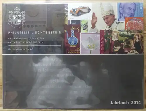 Liechtenstein Jahrbuch 2014 postfrisch #KG623