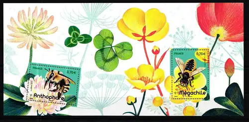 Frankreich 6462-6463 postfrisch Block 328 #KI804