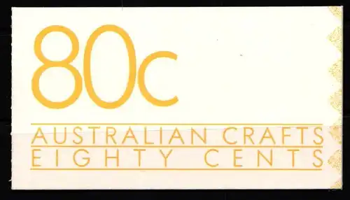 Australien MH 060 postfrisch Markenheftchen #KL204