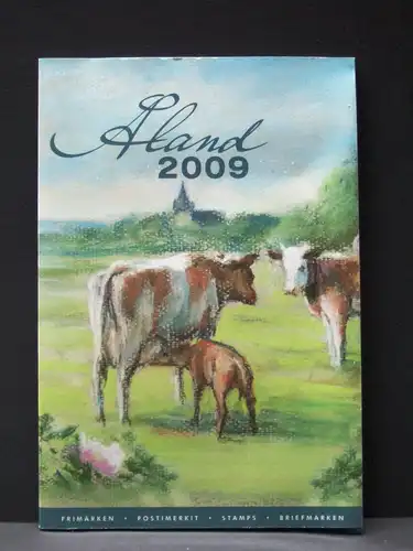 Aland Jahresmappe 2009 postfrisch incl. 2 MH #JI884