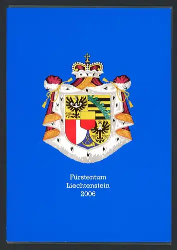 Liechtenstein Jahresmappe 2006 gestempelt mit Ersttagsstempel #JV171