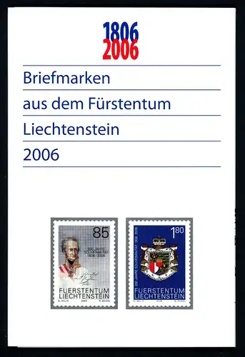 Liechtenstein Jahresmappe 2006 postfrisch #JV168