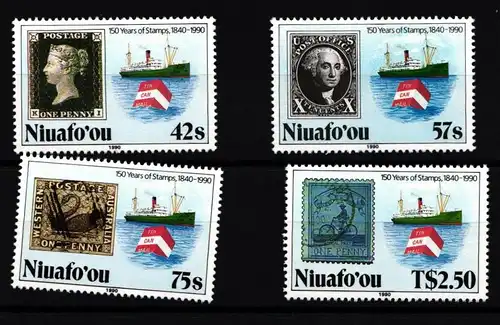 Niuafo Ou Inseln 175 - 178 postfrisch #JU965