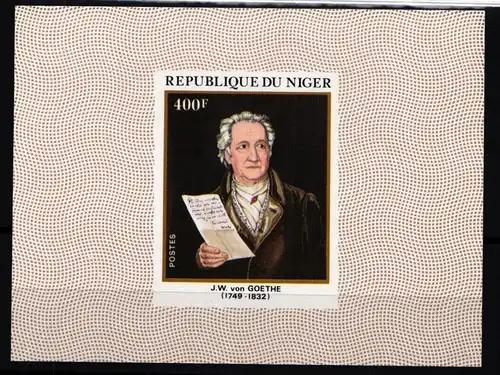 Niger 787 als Block postfrisch #JU977